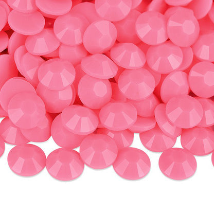 【A129】3mm-5mm Mixed Solid Opaque Resin Rhinestones Gems