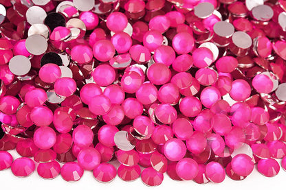 【A136】 Neon Resin Rhinestones Gems Glow Under UV Light for Tumbler DIY 3mm-5mm Mixed