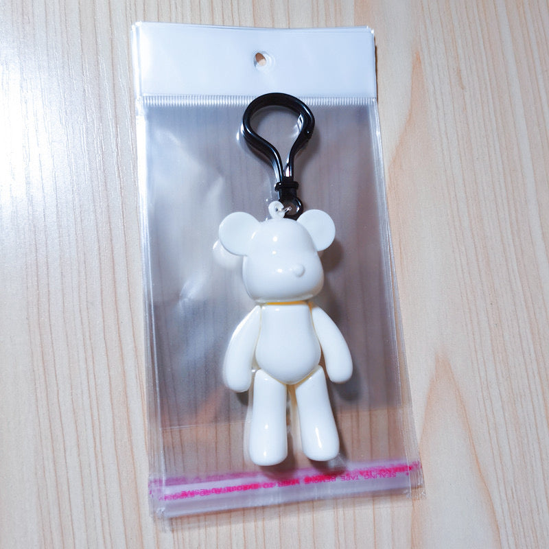 Colorful Bear Keychain For DIY