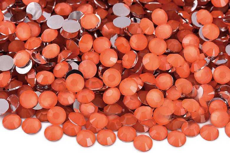 【A136】 Neon Resin Rhinestones Gems Glow Under UV Light for Tumbler DIY 3mm-5mm Mixed