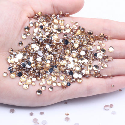 【A131】Silver Back Resin Rhinestones flatback, 3mm-5mm Mixed, DIY, Nail Art, Tumbler