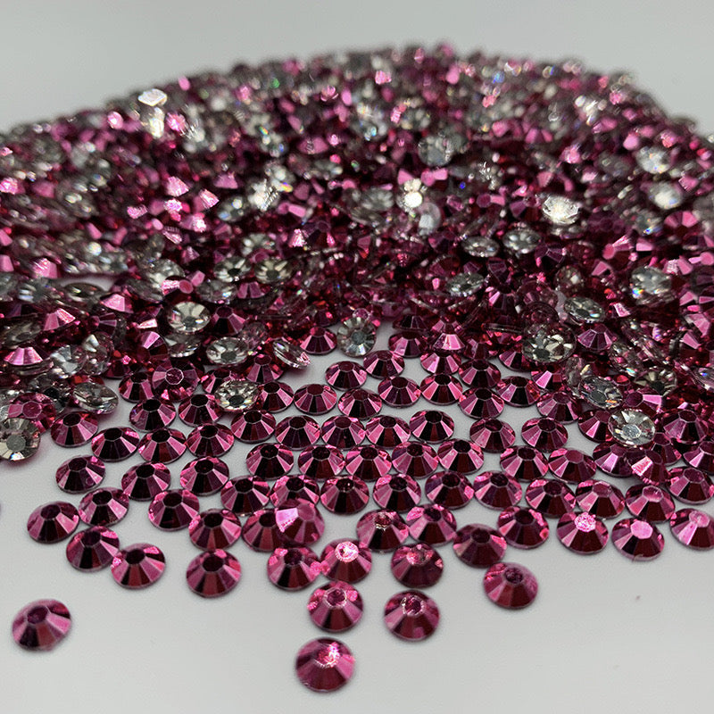 [ A146 ] Metal Color Rhinestones Mixed Size 3mm-5mm