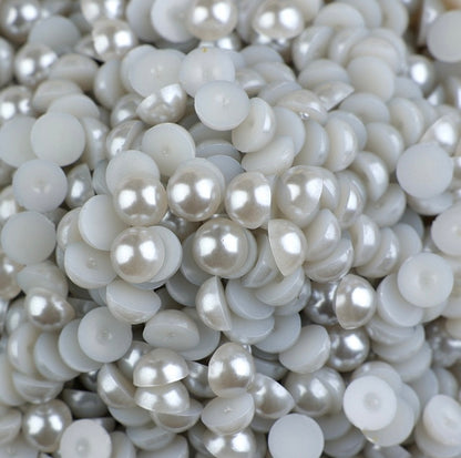 NEW ARRIVAL Half Pearls 3-10mm Mixed